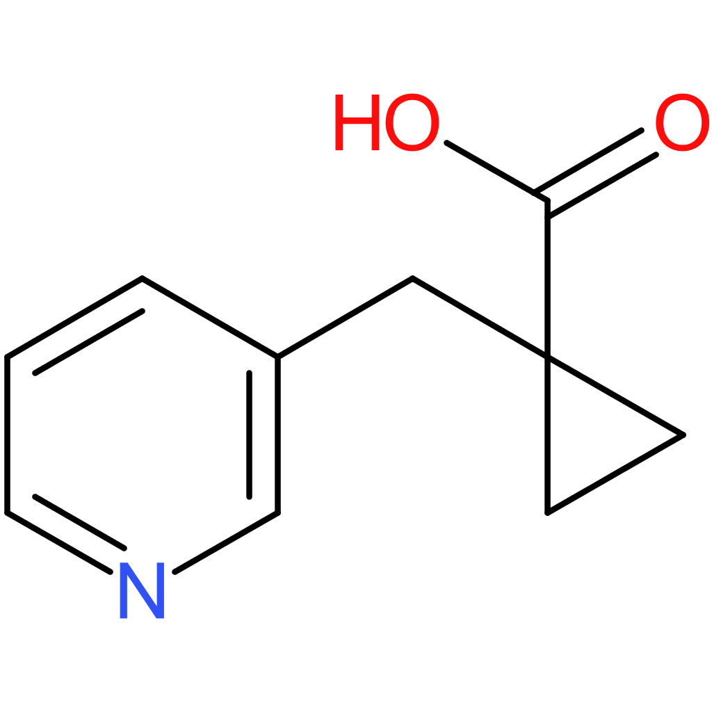1-(Pyridin-3-ylmethyl)cyclopropanecarboxylic acid
