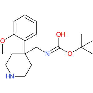 tert-Butyl [4-(2-methoxyphenyl)piperidin-4-yl]methylcarbamate