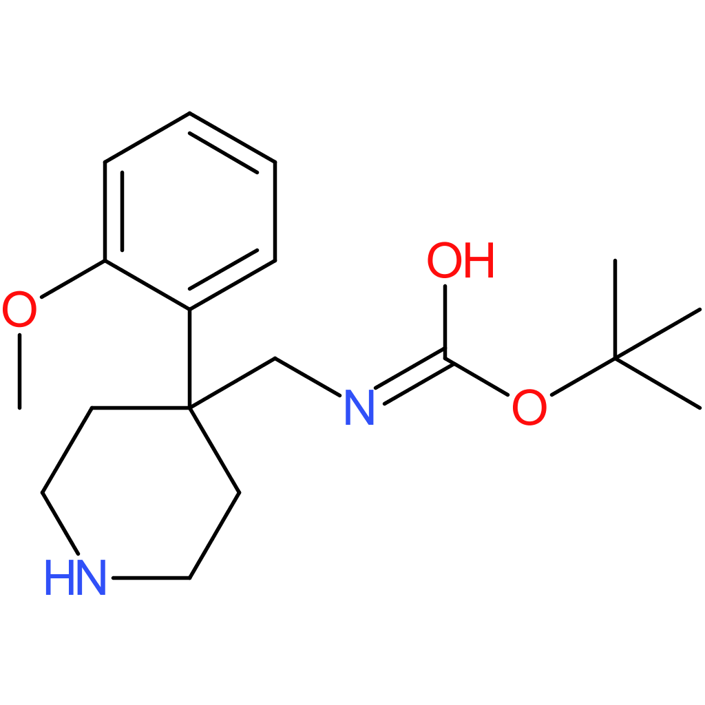 tert-Butyl [4-(2-methoxyphenyl)piperidin-4-yl]methylcarbamate