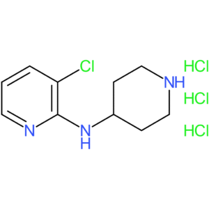 3-Chloro-N-(piperidin-4-yl)pyridin-2-amine trihydrochloride