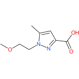 1-(2-Methoxyethyl)-5-methyl-1H-pyrazole-3-carboxylic acid