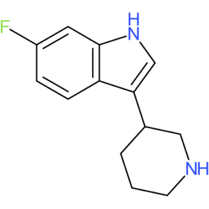 6-Fluoro-3-(piperidin-3-yl)-1H-indole