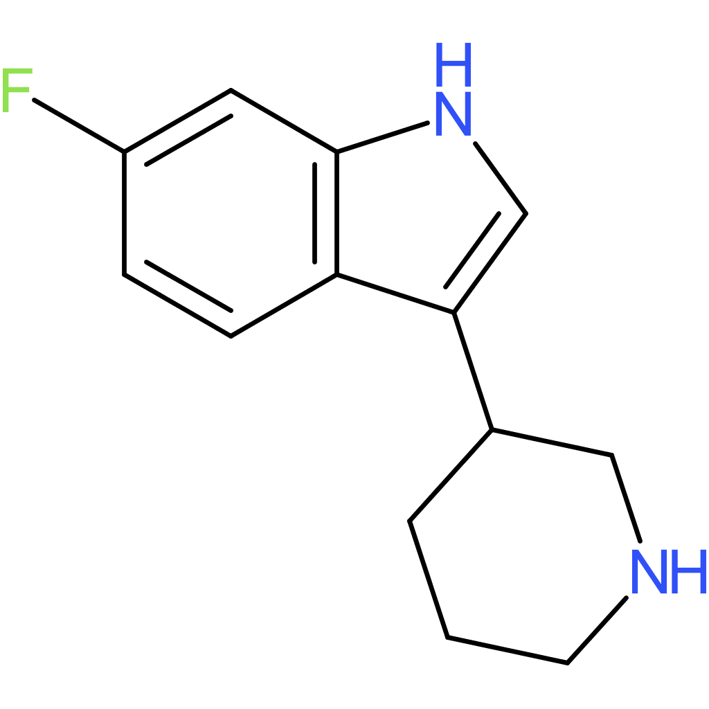 6-Fluoro-3-(piperidin-3-yl)-1H-indole