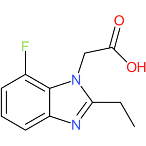 2-{2-Ethyl-7-fluoro-1H-benzo[d]imidazol-1-yl}acetic acid