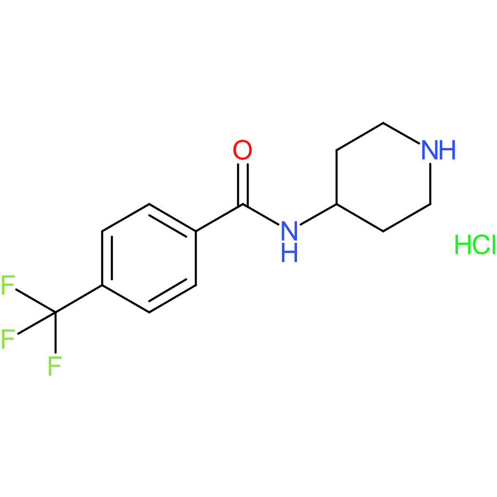 N-(Piperidin-4-yl)-4-(trifluoromethyl)benzamide hydrochloride