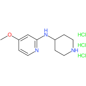 4-Methoxy-N-(piperidin-4-yl)pyridin-2-amine trihydrochloride