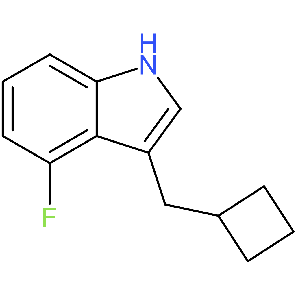 3-(Cyclobutylmethyl)-4-fluoro-1H-indole