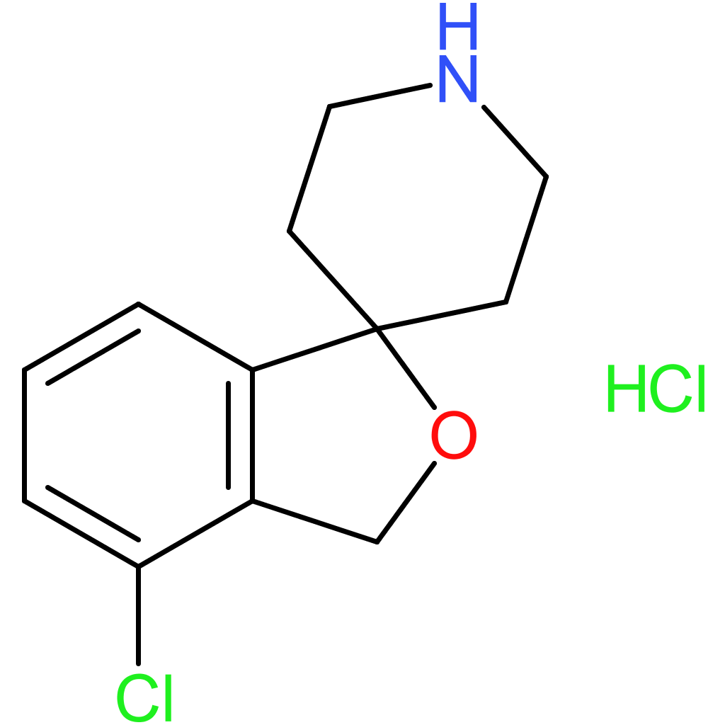4-Chloro-3H-spiro[2-benzofuran-1,4′-piperidine] hydrochloride