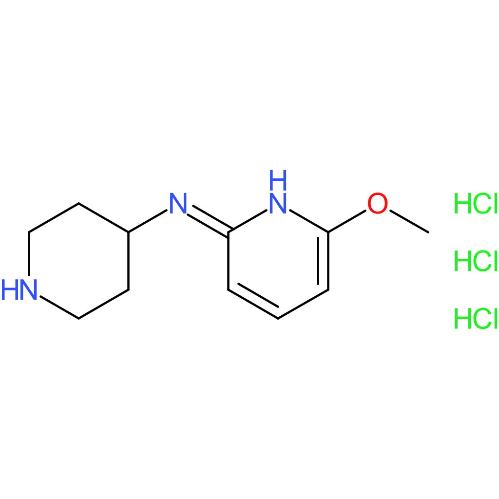 6-Methoxy-N-(piperidin-4-yl)pyridin-2-amine trihydrochloride