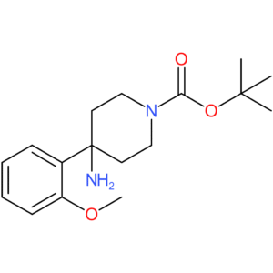 tert-Butyl 4-amino-4-(2-methoxyphenyl)piperidine-1-carboxylate