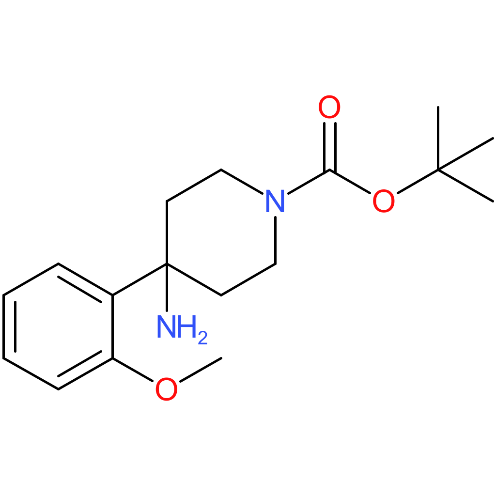 tert-Butyl 4-amino-4-(2-methoxyphenyl)piperidine-1-carboxylate
