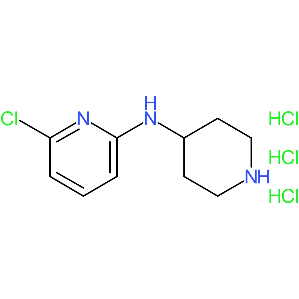6-Chloro-N-(piperidin-4-yl)pyridin-2-amine trihydrochloride