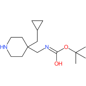 tert-Butyl [4-(cyclopropylmethyl)piperidin-4-yl]methylcarbamate