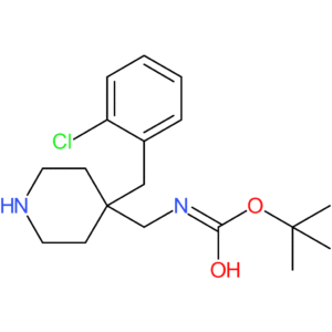 tert-Butyl [4-(2-chlorobenzyl)piperidin-4-yl]methylcarbamate