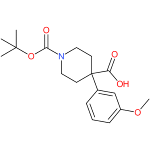 1-(tert-Butoxycarbonyl)-4-(3-methoxyphenyl)piperidine-4-carboxylic acid