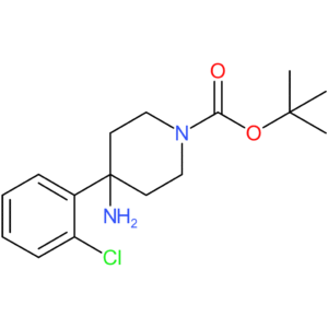 tert-Butyl 4-amino-4-(2-chlorophenyl)piperidine-1-carboxylate
