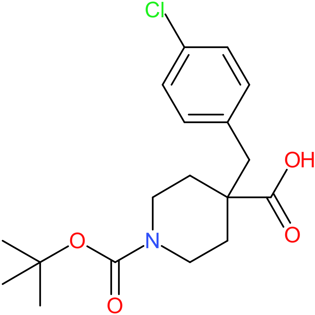 1-(tert-Butoxycarbonyl)-4-(4-chlorobenzyl)piperidine-4-carboxylic acid