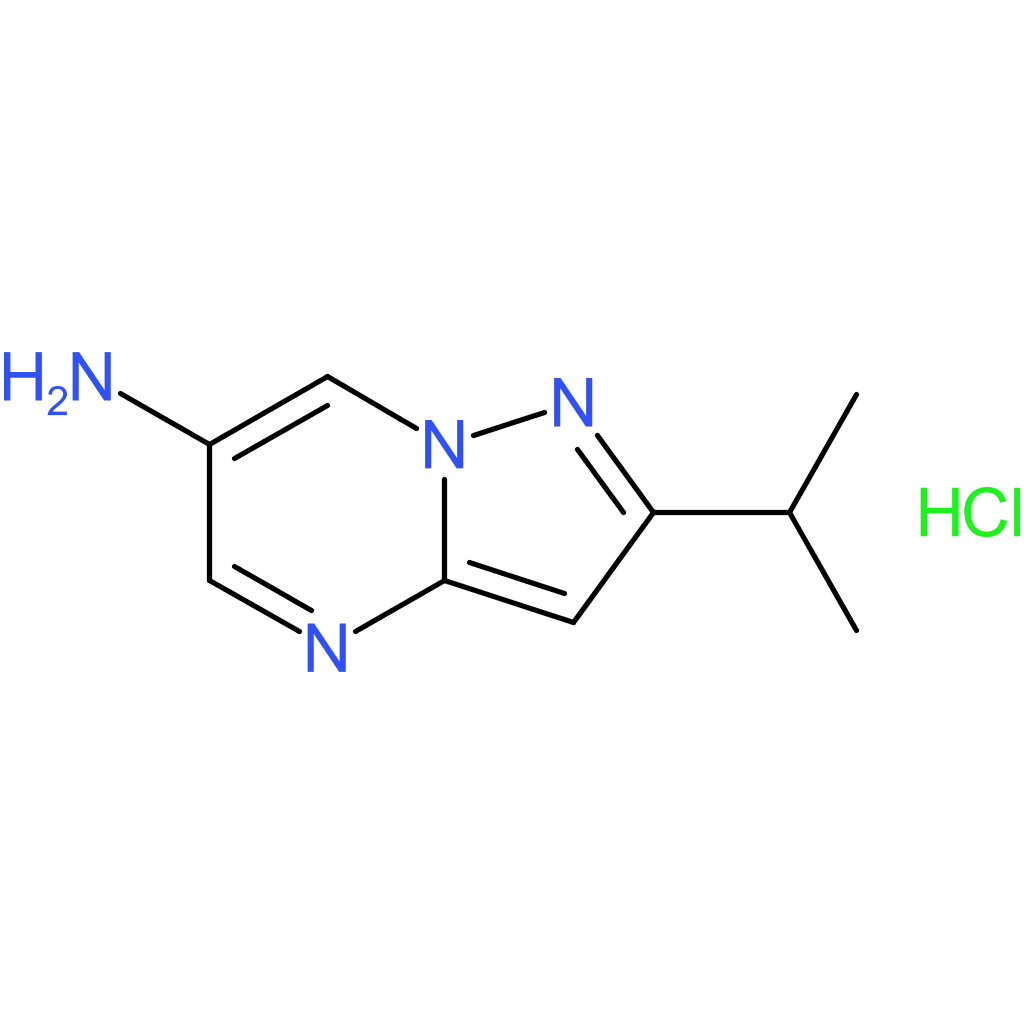 2-Isopropylpyrazolo[1,5-a]pyrimidin-6-amine hydrochloride