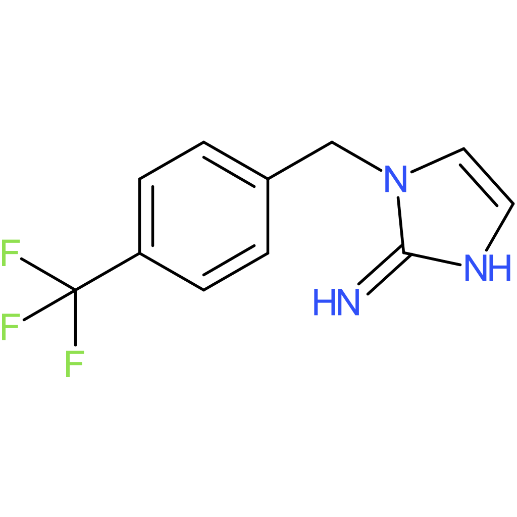 1-[4-(Trifluoromethyl)benzyl]-1H-imidazol-2-amine