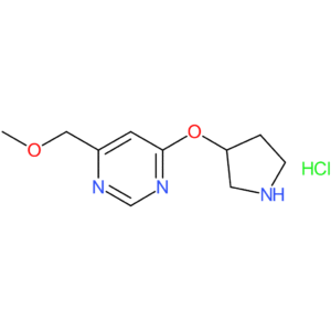 4-(Methoxymethyl)-6-(pyrrolidin-3-yloxy)pyrimidine hydrochloride