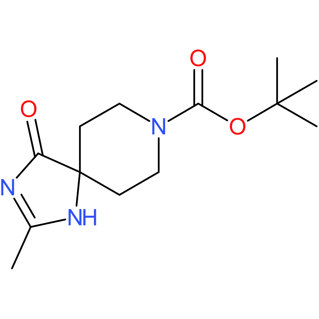 tert-Butyl 2-methyl-4-oxo-1,3,8-triazaspiro[4.5]dec-1-ene-8-carboxylate