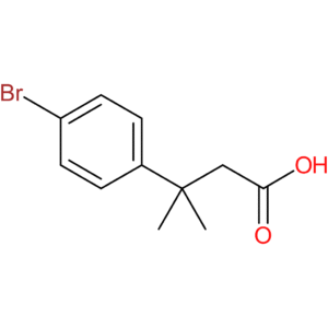 3-(4-Bromophenyl)-3-methylbutanoic acid