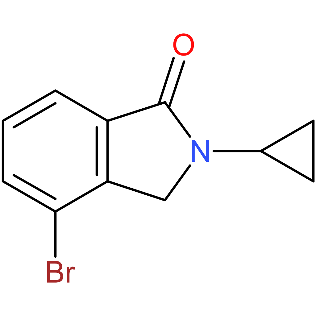 4-Bromo-2-cyclopropylisoindolin-1-one