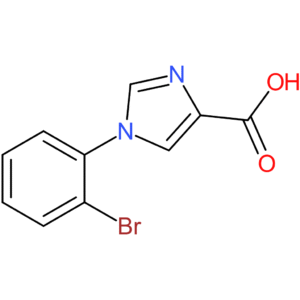 1-(2-Bromophenyl)-1H-imidazole-4-carboxylic acid
