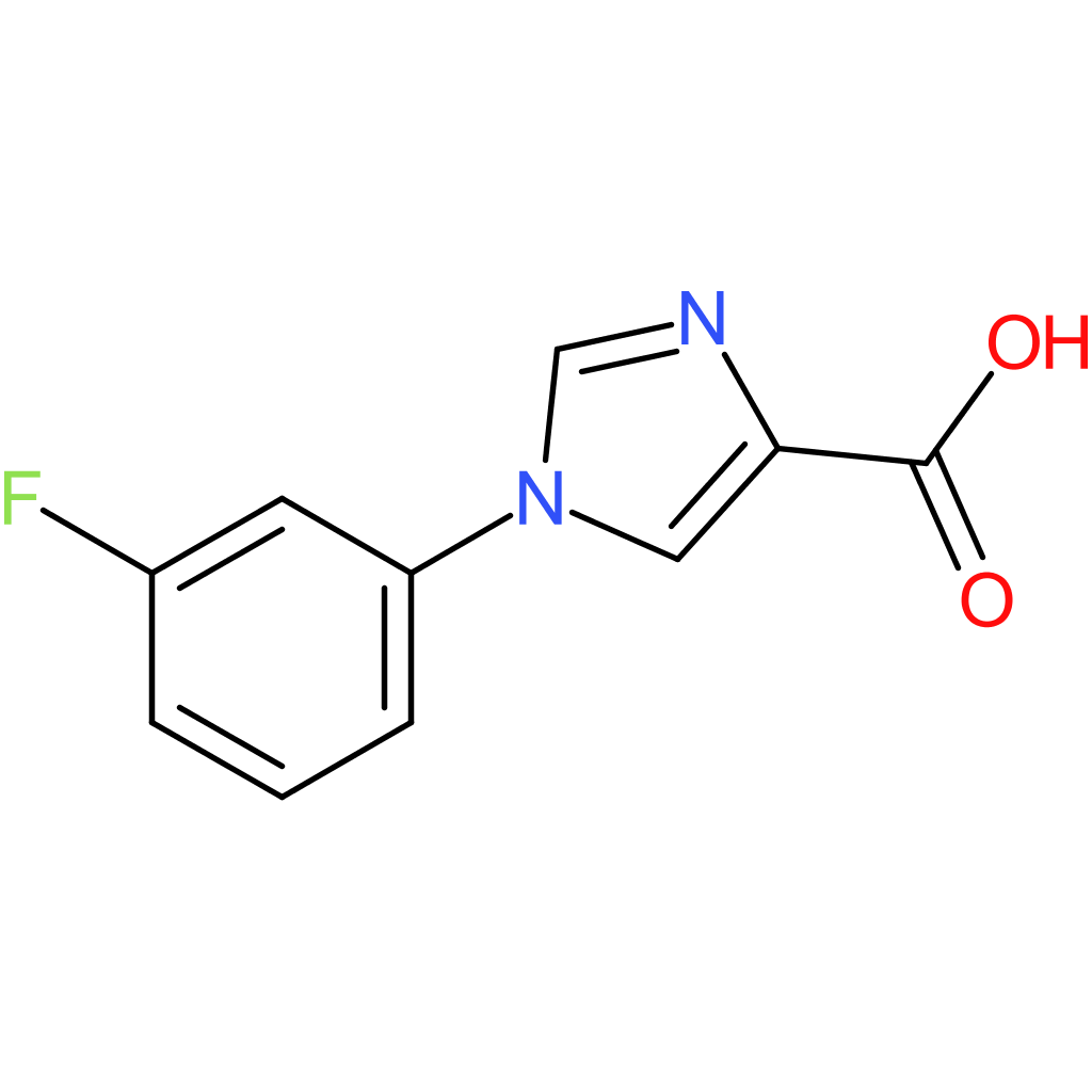 1-(3-Fluorophenyl)-1H-imidazole-4-carboxylic acid