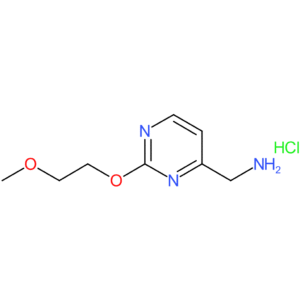 [2-(2-Methoxyethoxy)pyrimidin-4-yl]methanamine hydrochloride