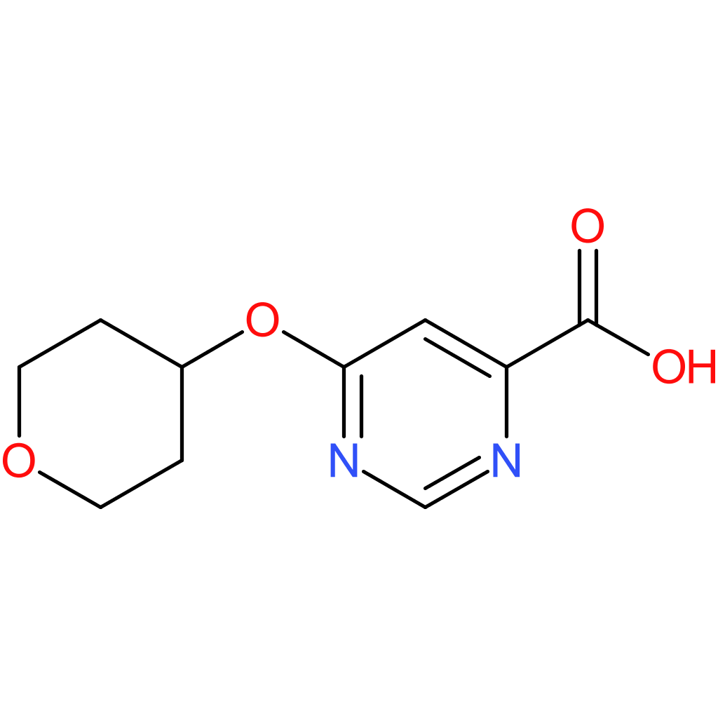 6-(Tetrahydro-2H-pyran-4-yloxy)pyrimidine-4-carboxylic acid