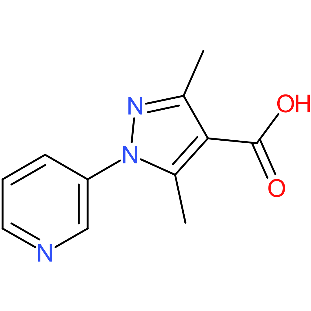 3,5-Dimethyl-1-(pyridin-3-yl)-1H-pyrazole-4-carboxylic acid