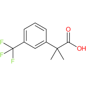 2-Methyl-2-[3-(trifluoromethyl)phenyl]propanoic acid