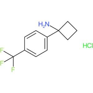 1-[4-(Trifluoromethyl)phenyl]cyclobutan-1-amine hydrochloride