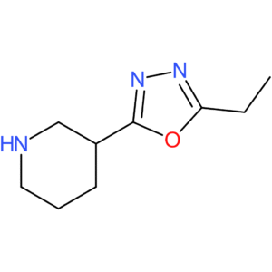 3-(5-Ethyl-1,3,4-oxadiazol-2-yl)piperidine