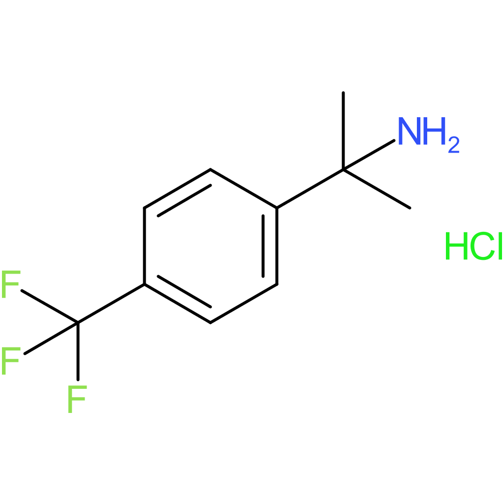 2-[4-(Trifluoromethyl)phenyl]propan-2-amine hydrochloride