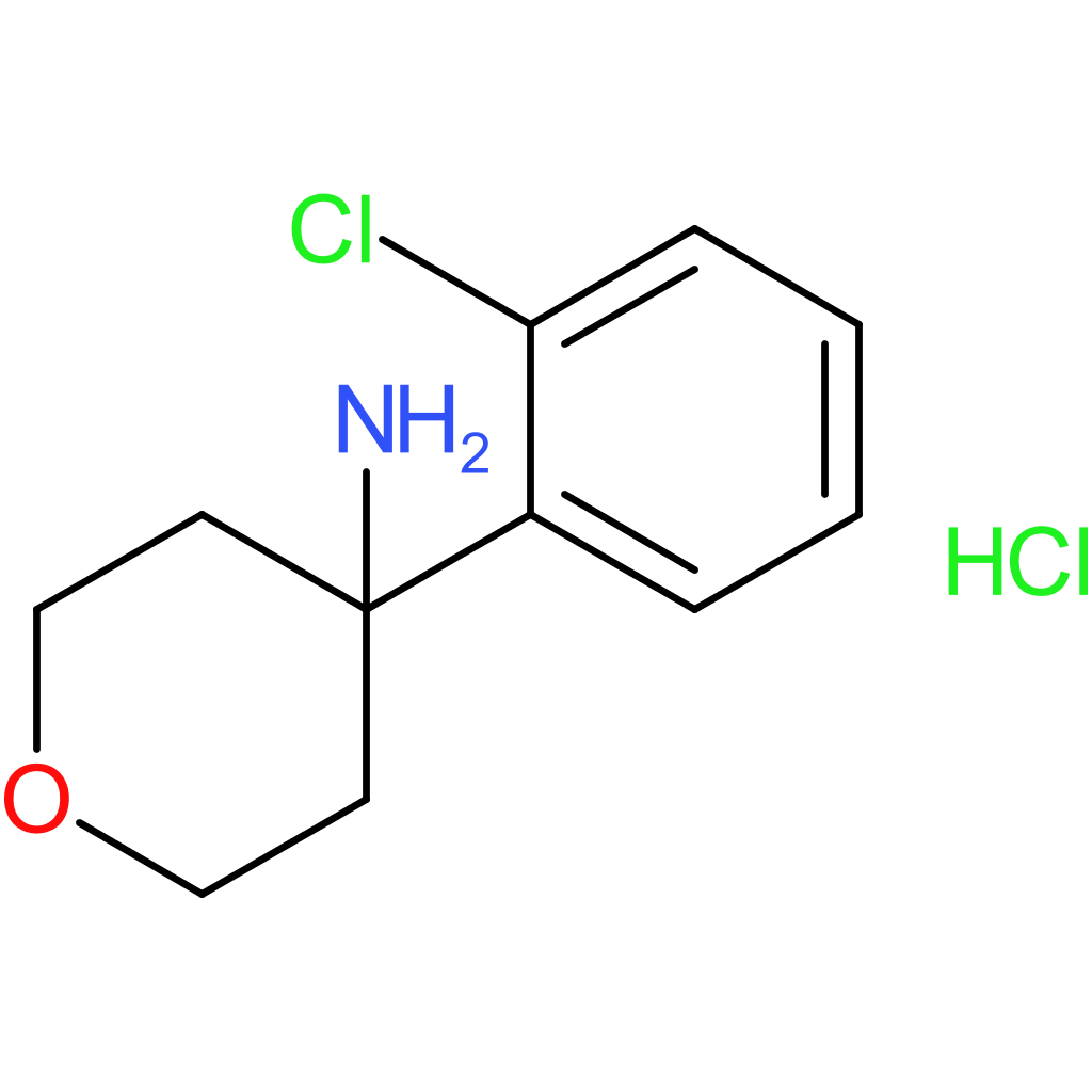 4-(2-Chlorophenyl)oxan-4-amine hydrochloride