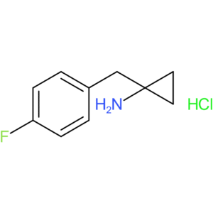 1-[(4-Fluorophenyl)methyl]cyclopropan-1-amine hydrochloride