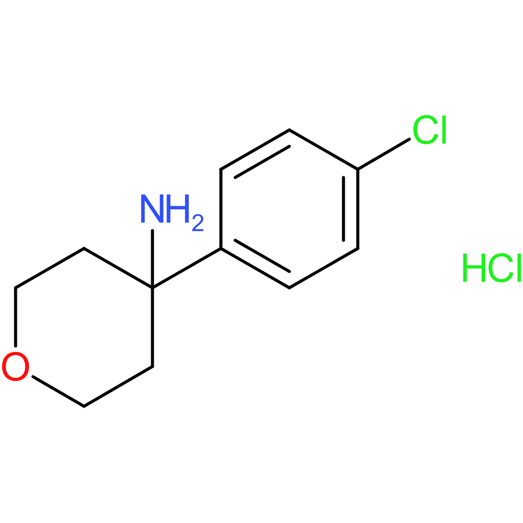 4-(4-Chlorophenyl)oxan-4-amine hydrochloride