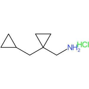 [1-(Cyclopropylmethyl)cyclopropyl]methanamine hydrochloride