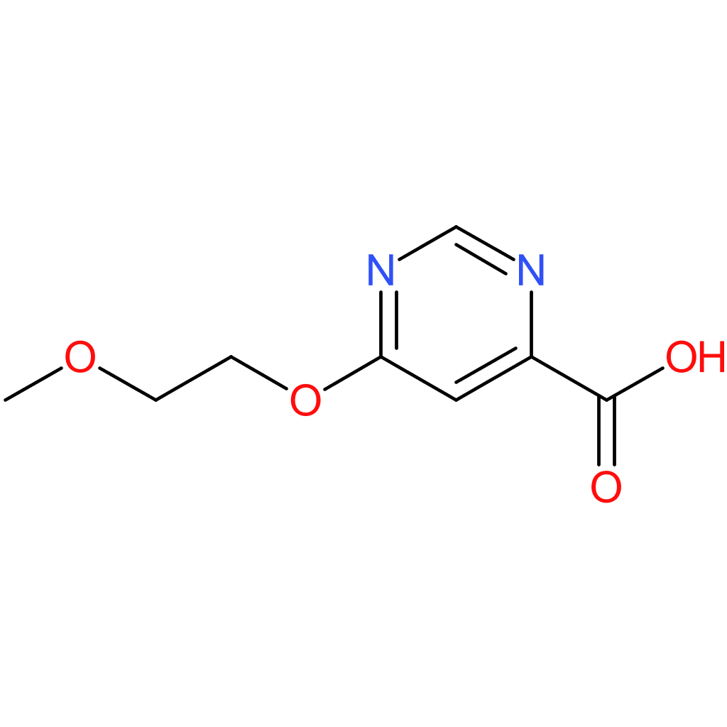 6-(2-Methoxyethoxy)pyrimidine-4-carboxylic acid