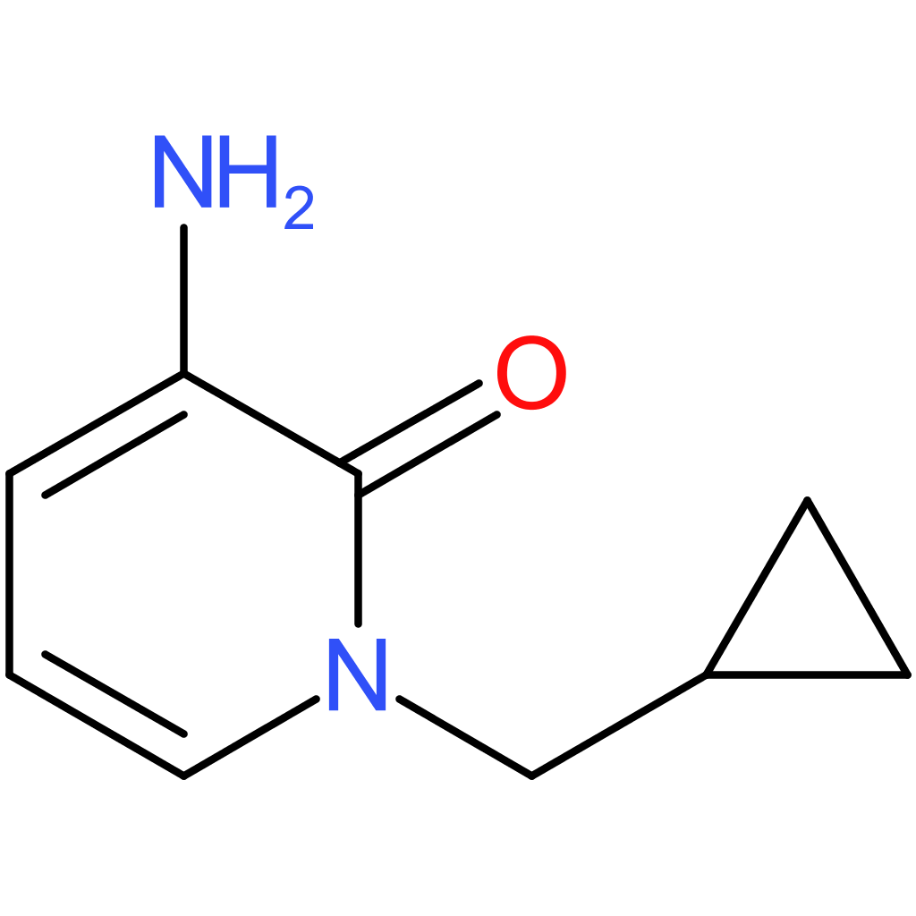 3-Amino-1-(cyclopropylmethyl)-1,2-dihydropyridin-2-one