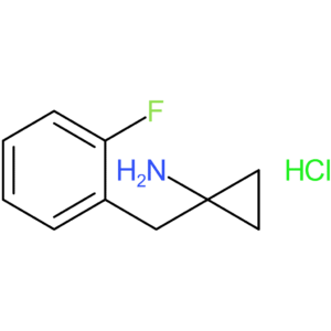 1-[(2-Fluorophenyl)methyl]cyclopropan-1-amine hydrochloride