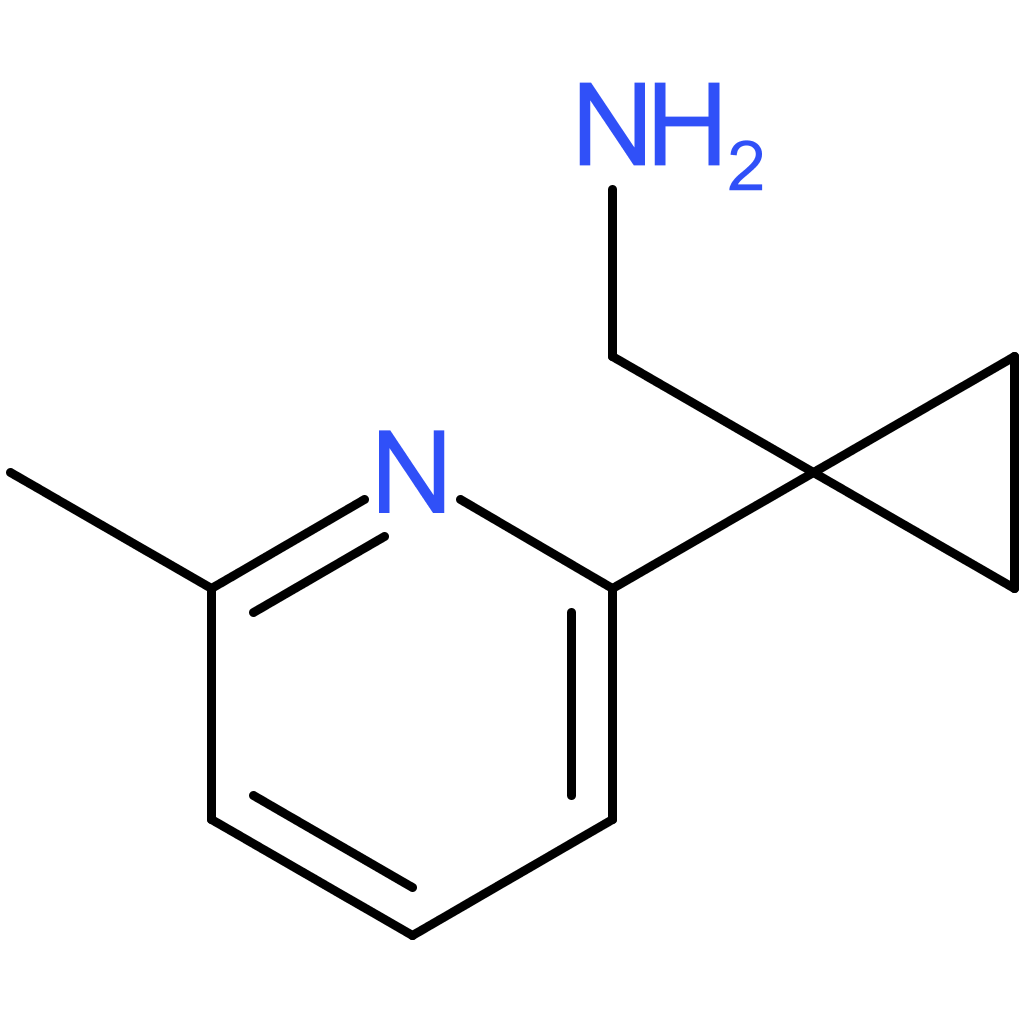 [1-(6-Methylpyridin-2-yl)cyclopropyl]methanamine