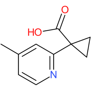 1-(4-Methylpyridin-2-yl)cyclopropane-1-carboxylic acid