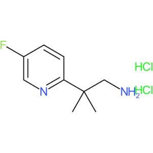 2-(5-Fluoropyridin-2-yl)-2-methylpropan-1-amine dihydrochloride