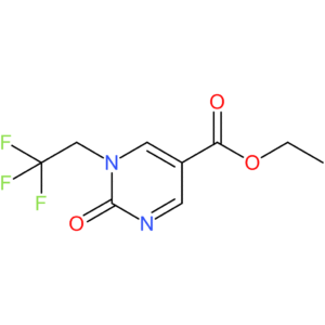 Ethyl 2-oxo-1-(2,2,2-trifluoroethyl)-1,2-dihydropyrimidine-5-carboxylate