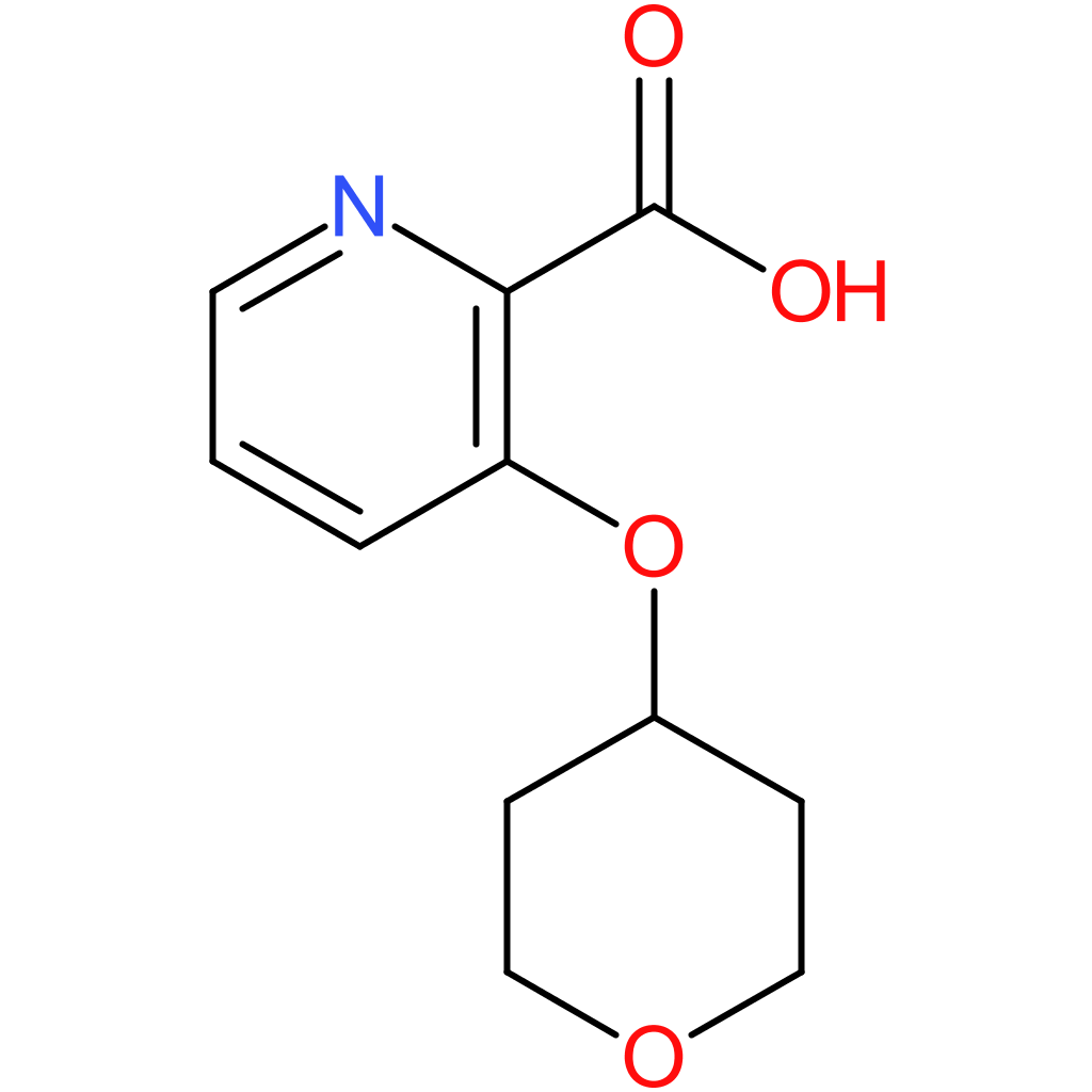 3-(Oxan-4-yloxy)pyridine-2-carboxylic acid