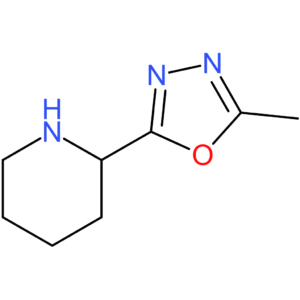 2-(5-Methyl-1,3,4-oxadiazol-2-yl)piperidine