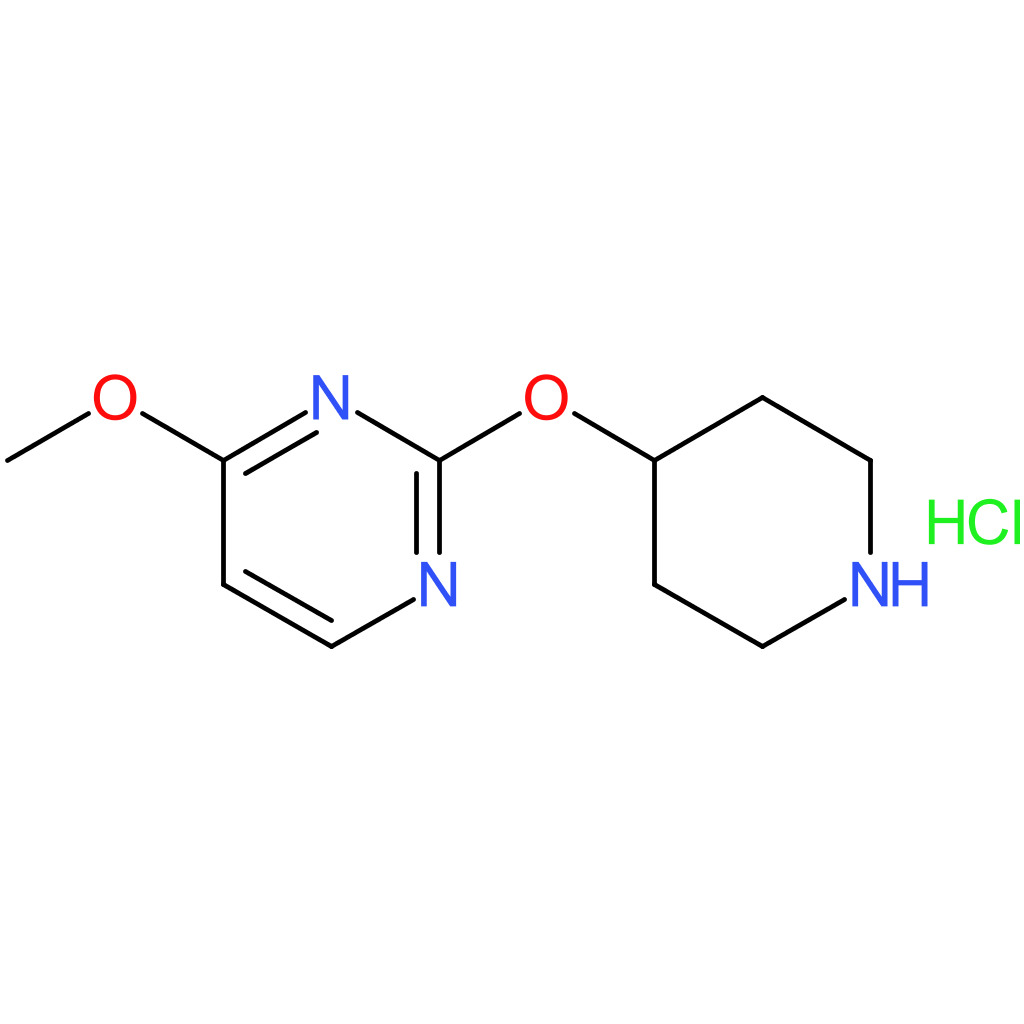 4-Methoxy-2-(piperidin-4-yloxy)pyrimidine hydrochloride